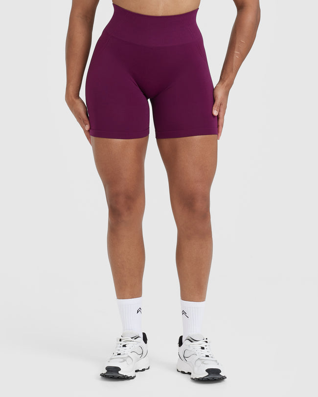 AE, Infinity Seamless Workout Shorts - Dark Pink