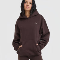 Foundations Hoodie | Plum Brown