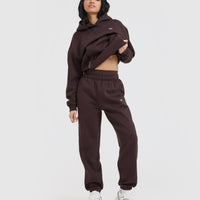 Foundations Hoodie | Plum Brown