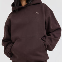 Foundations Hoodie | Plum Brown