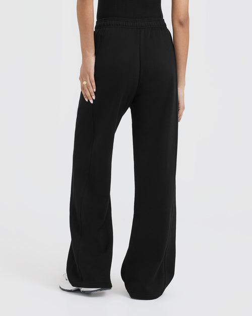 Foundations Straight Leg Sweatpants | Black