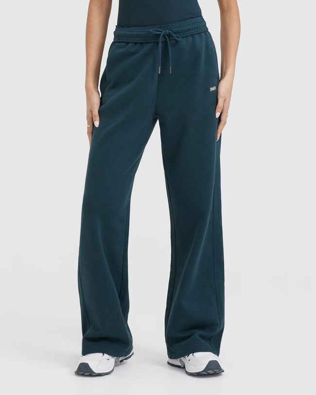 Foundations Straight Leg Sweatpants | Oil Blue