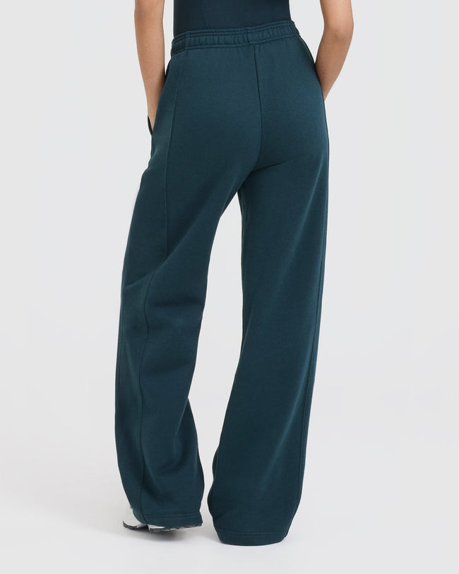 Foundations Straight Leg Sweatpants | Oil Blue