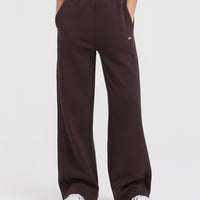 Foundations Straight Leg Sweatpants | Plum Brown