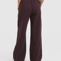 Foundations Straight Leg Sweatpants | Plum Brown
