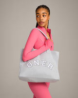 Oner Girlfriend Canvas Tote | Platinum Gray