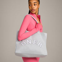 Oner Girlfriend Canvas Tote | Platinum Gray