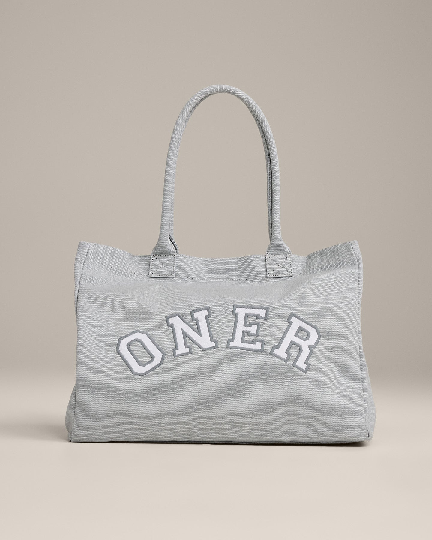 Oner Girlfriend Canvas Tote | Platinum Gray