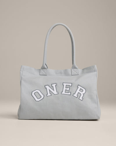 Oner Girlfriend Canvas Tote | Platinum Gray