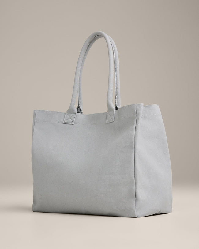 Oner Girlfriend Canvas Tote | Platinum Gray