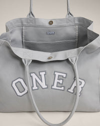 Oner Girlfriend Canvas Tote | Platinum Gray