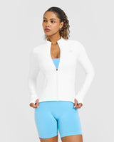 Unified Pocket Jacket | White