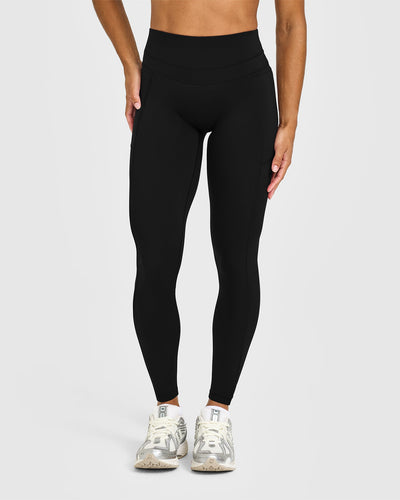 UnifiedMove High Waisted Pocket Leggings | Black