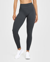 Unified High Waisted Leggings | Coal
