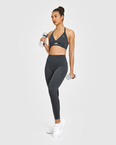 UnifiedMove High Waisted Leggings | Coal
