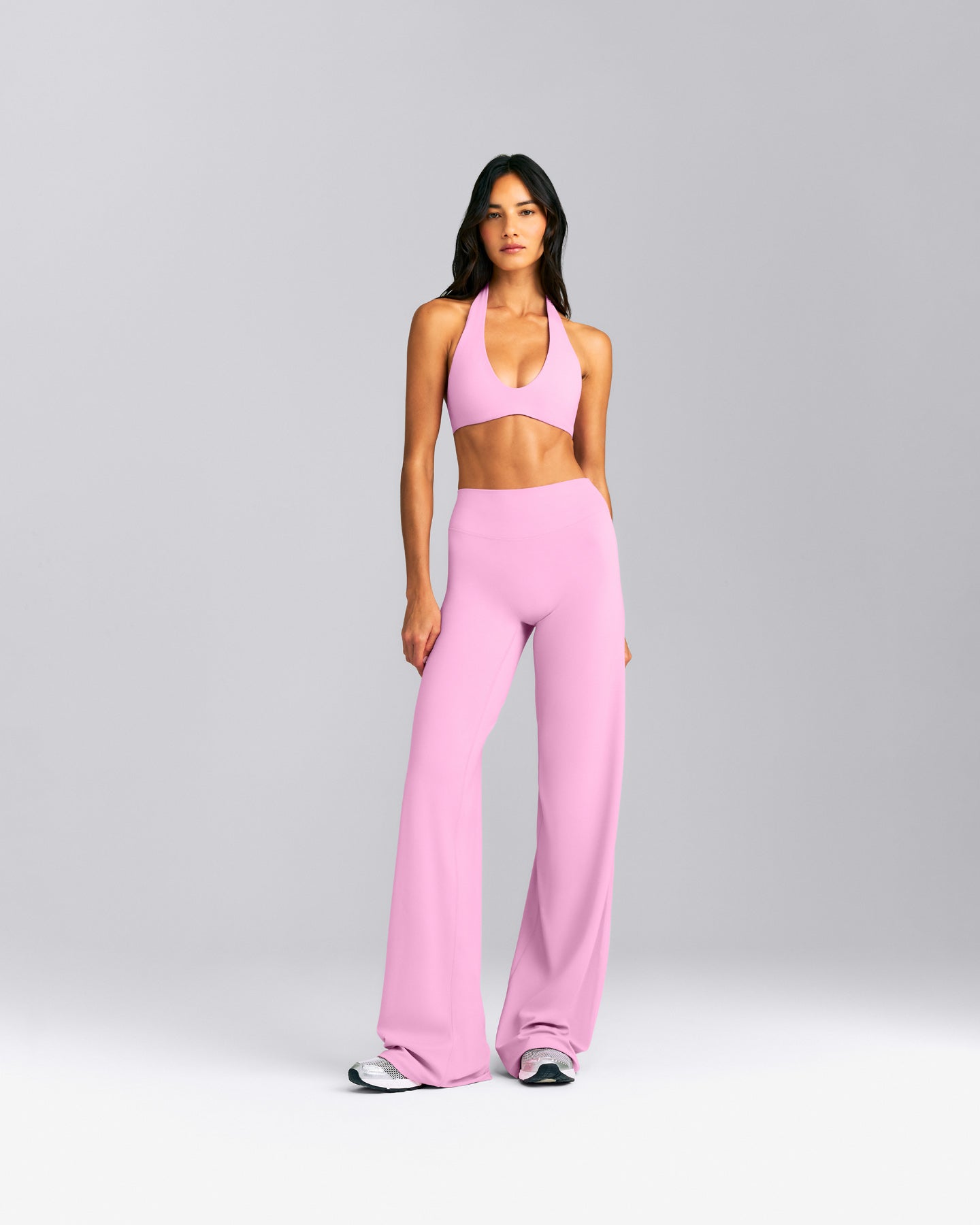 SoftMotion™ Minimal Halter Neck Bralette New Branding | Rose Pink