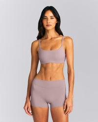 SoftMotion™ Strappy Sports Bra New Branding | Dusty Purple