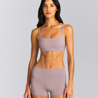 SoftMotion™ Strappy Sports Bra New Branding | Dusty Purple