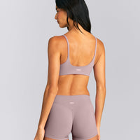 SoftMotion™ Strappy Sports Bra New Branding | Dusty Purple