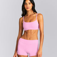SoftMotion™ Strappy Sports Bra New Branding | Rose Pink
