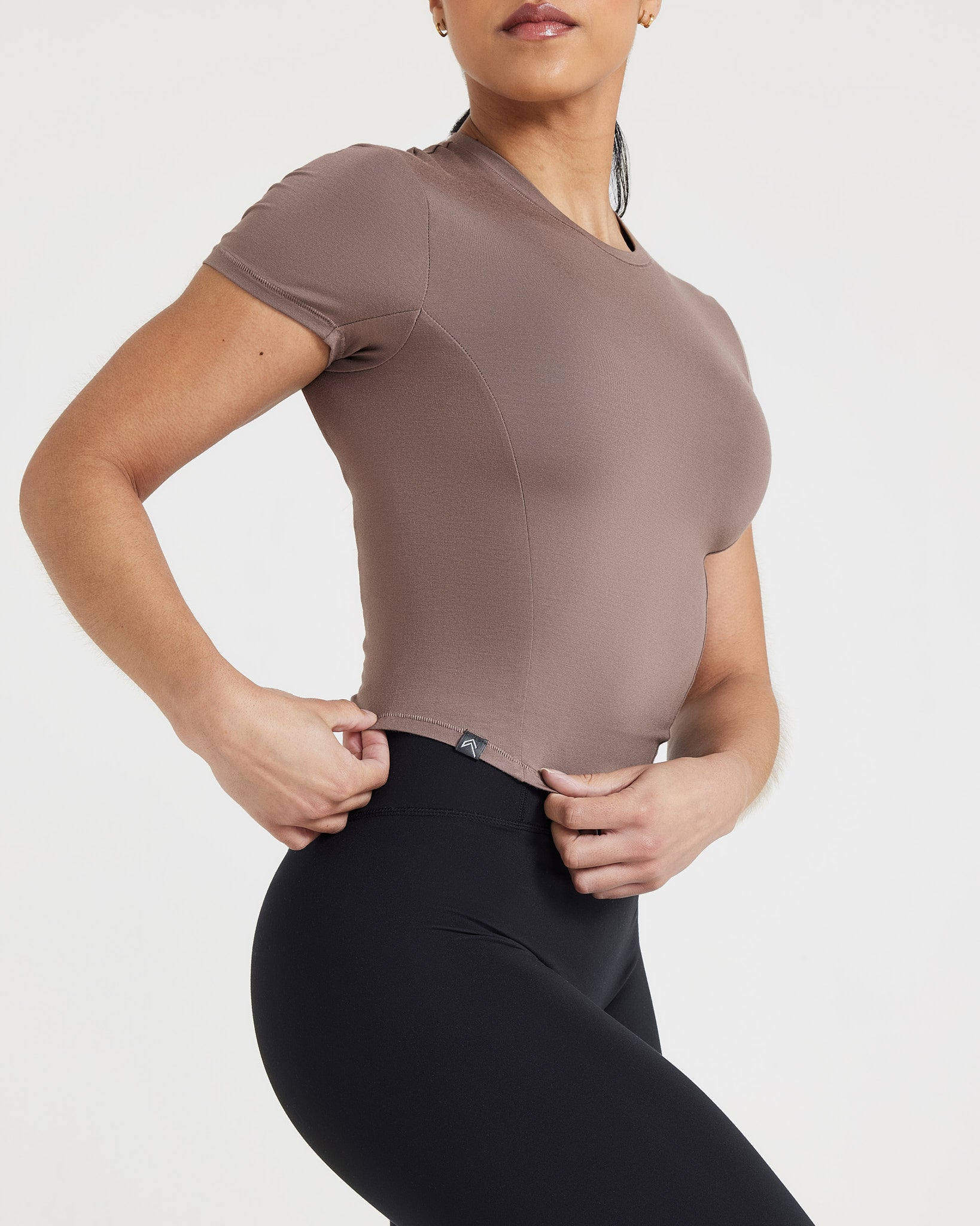 Mellow™ Soft Mid Short Sleeve T-Shirt | Cool Brown