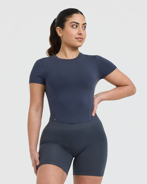 Oner Modal Mellow™ Soft Mid Short Sleeve T-Shirt | True Blue