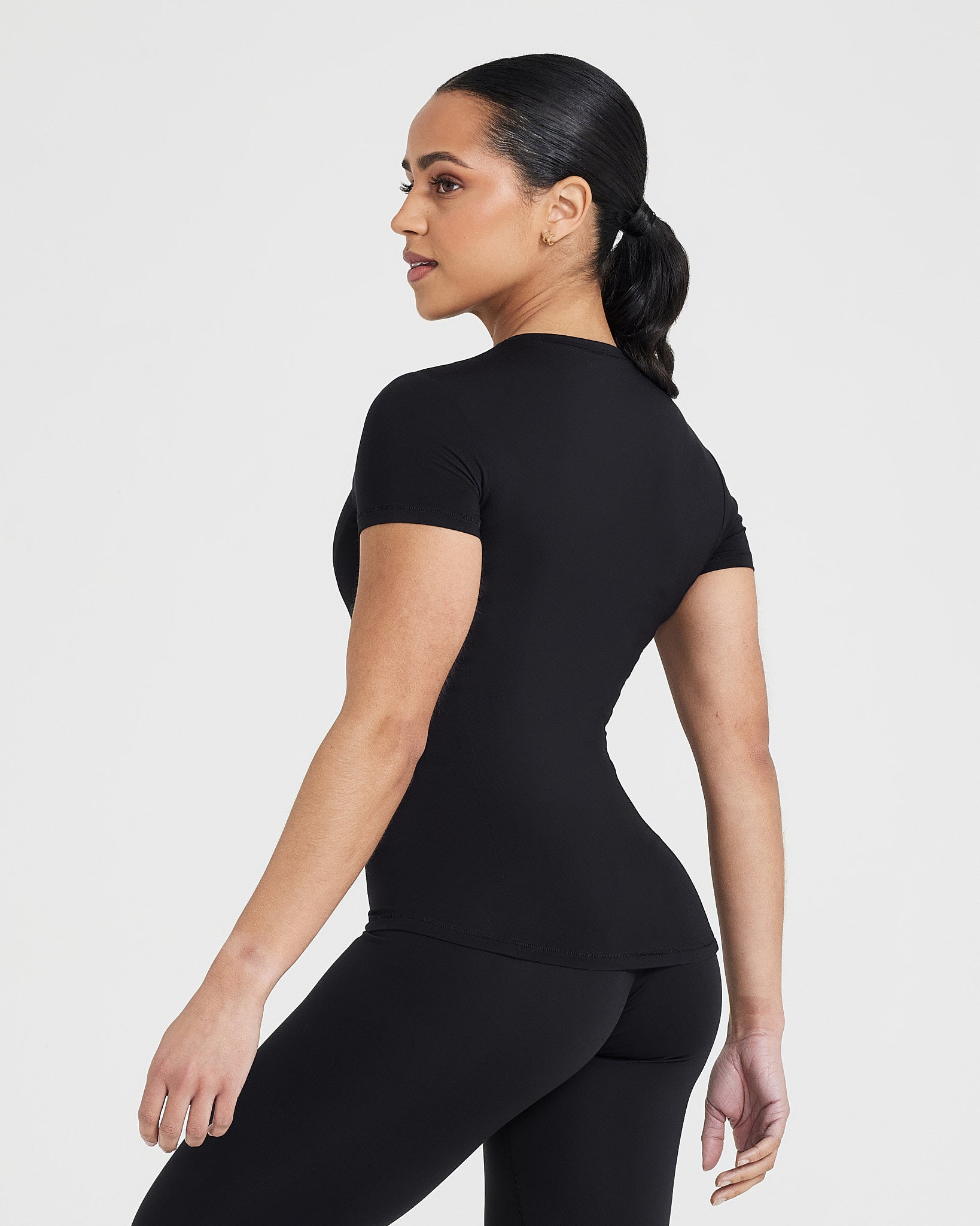 Black Shirt Women's Short Sleeve - Regular Length | Oner Active US