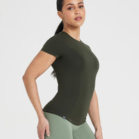 Mellow™ Soft Short Sleeve T-Shirt | Khaki