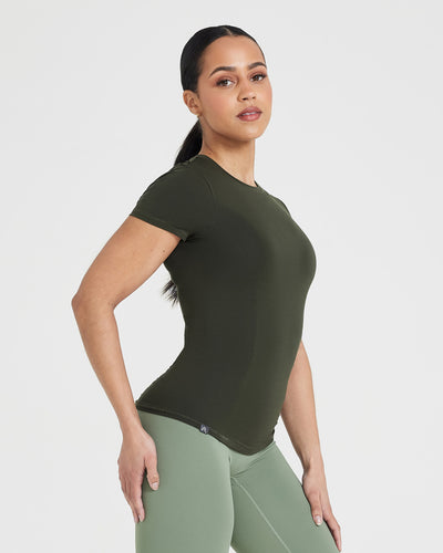 Mellow™ Soft Short Sleeve T-Shirt | Khaki