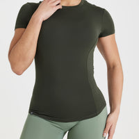 Mellow™ Soft Short Sleeve T-Shirt | Khaki