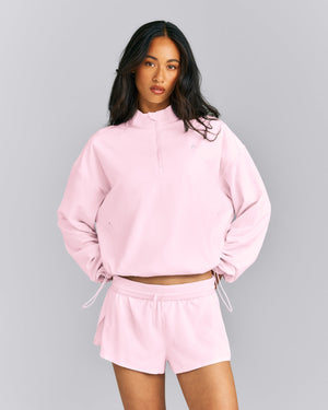 AirMove™ 1/2 Zip Jacket with Bonding Soft Girl Pink | Oner Active US