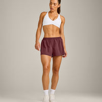 AirMove™ Lined Shorts 2" with Pocket New Branding | Velvet Mocha