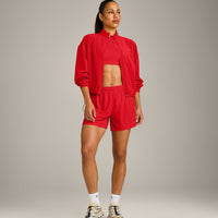 AirMove™ Lined Shorts 4" with Pocket New Branding | Fiery Red