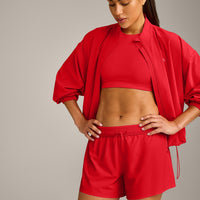 AirMove™ Lined Shorts 4" with Pocket New Branding | Fiery Red