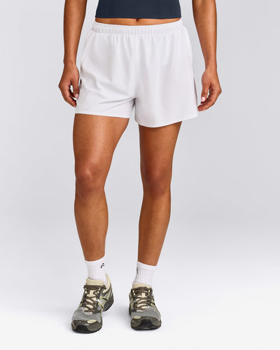 AirMove™ Lined Shorts 4" with Pocket New Branding | White