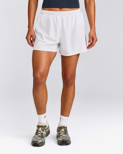 AirMove™ Lined Shorts 4" with Pocket | White
