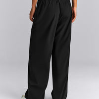 AirMove™ Straight Leg Drawcord Pants | Black
