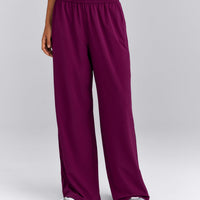 AirMove™ Straight Leg Drawcord Pants | Ripe Fig