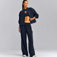 AirMove™ Straight Leg Drawcord Pants | True Blue
