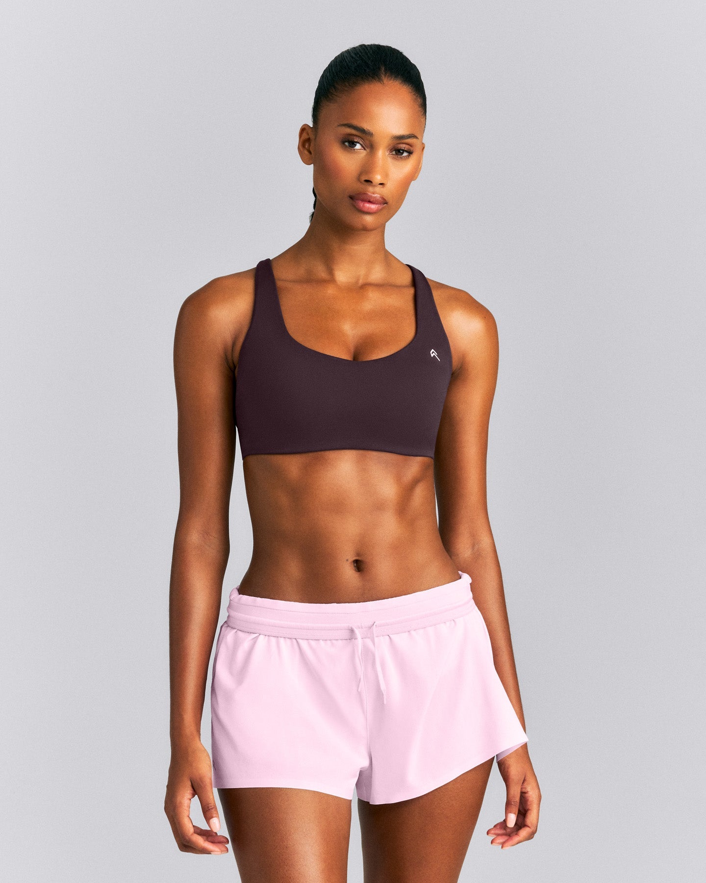 EasyLift™ Cross Back Sports Bra New Branding | Dark Umber Brown