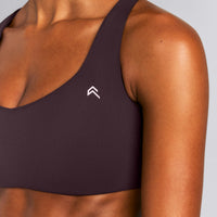 EasyLift™ Cross Back Sports Bra New Branding | Dark Umber Brown