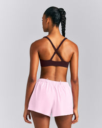 EasyLift™ Cross Back Sports Bra New Branding | Plum Brown
