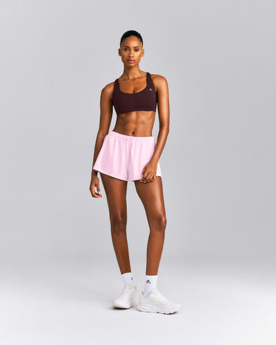 EasyLift™ Cross Back Sports Bra New Branding | Plum Brown