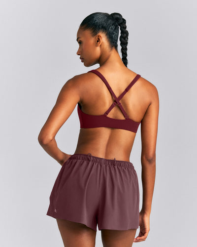 EasyLift™ Cross Back Sports Bra New Branding | Rosewood