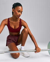 EasyLift™ Cross Back Sports Bra New Branding | Rosewood