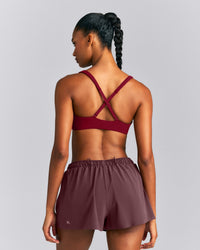 EasyLift™ Cross Back Sports Bra New Branding | Ruby Red