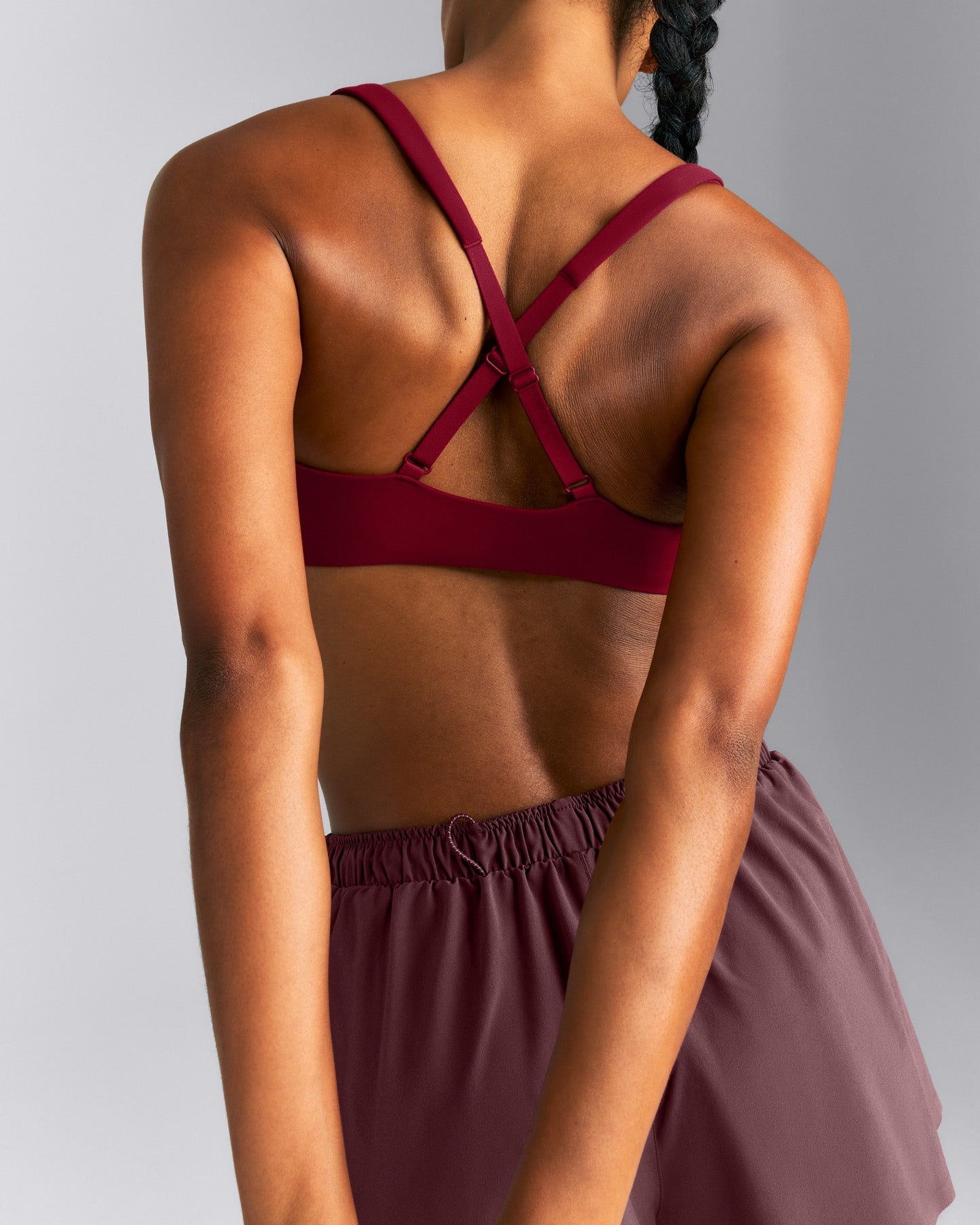 EasyLift™ Cross Back Sports Bra New Branding | Ruby Red