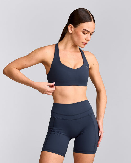 EasyLift™ Cross Back Sports Bra | True Blue