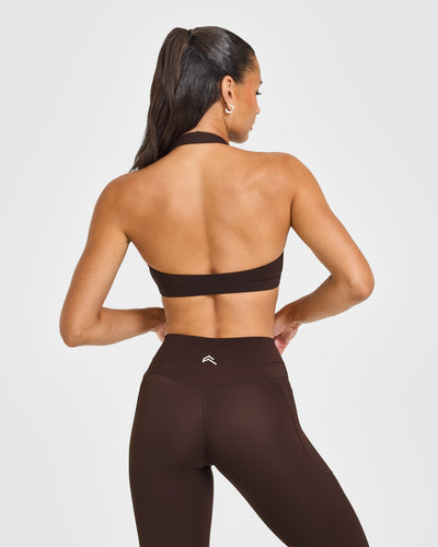 EasyLift Halter Bralette | 70% Cocoa