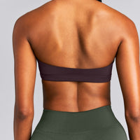 EasyLift™ Halter Bralette New Branding | Dark Umber Brown